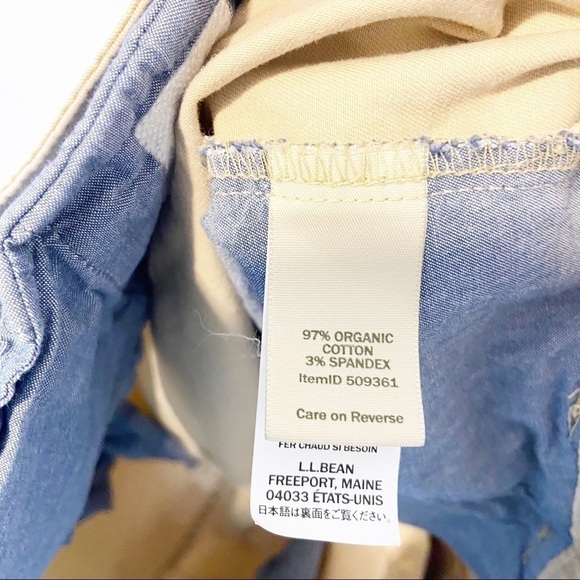 L.L. Bean | Favorite Fit 6inch Shorts, Organic Cotton, Size 16R - Picture 8 of 12